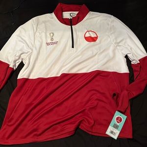 Poland FIFA World Cup Quarter Zip Men’s XXL